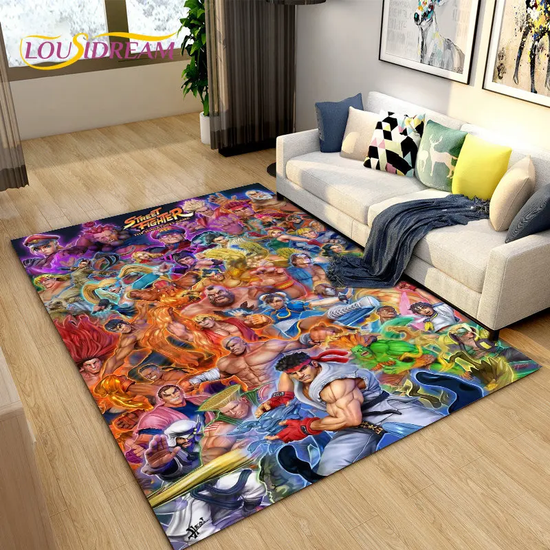 Retro Gaming Rug - Tapis de zone de joueur de