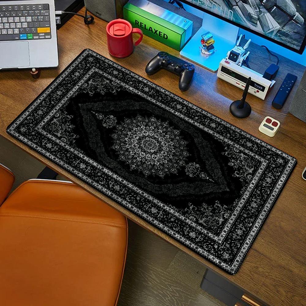 Retro Gaming Rug - Nouveau tapis de souris noir style