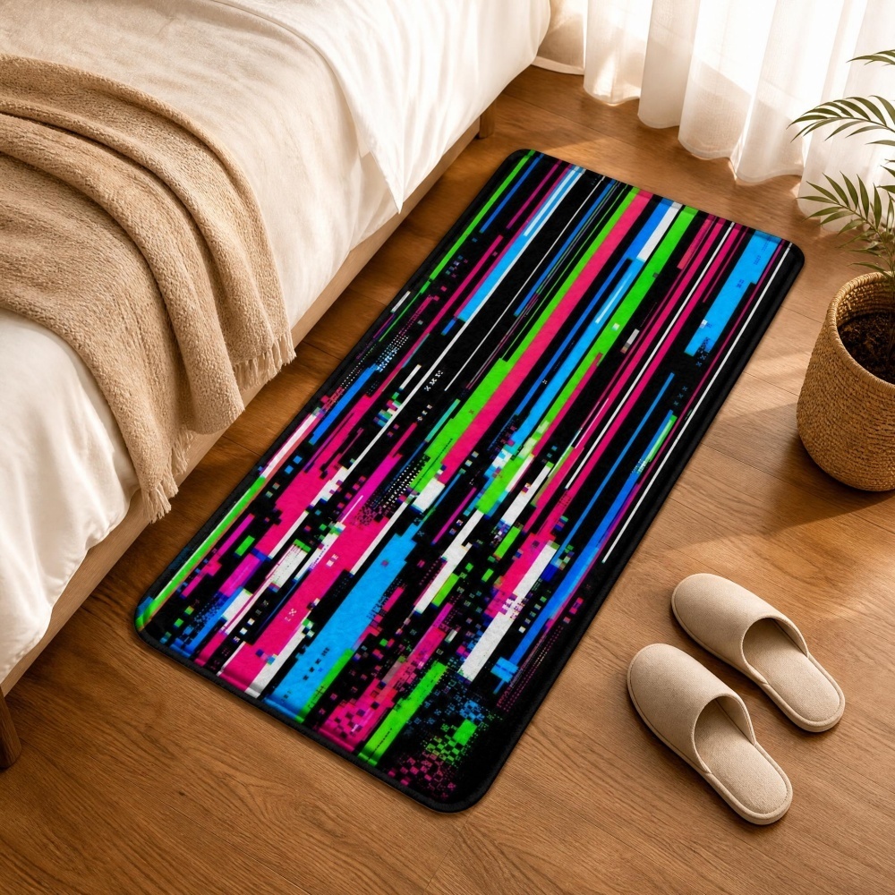 Retro Gaming Bar - Tapis de sol en flanelle à