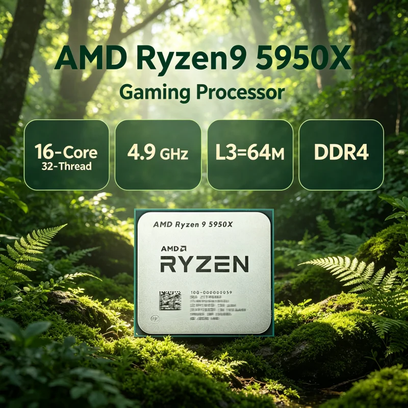 Amd Cpu Ryzen 9 - AMD Ryzen 9 5950X DDR4 Processeur