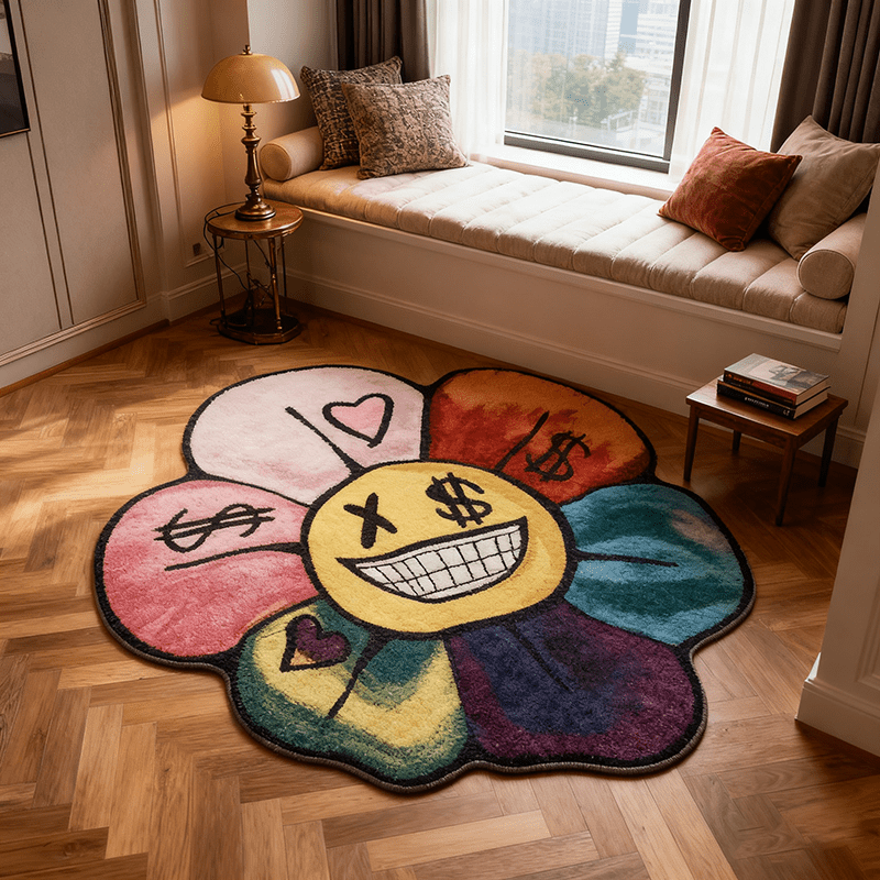 Retro Gaming Rug - Tapis de chambre créatif VIKAMA Color