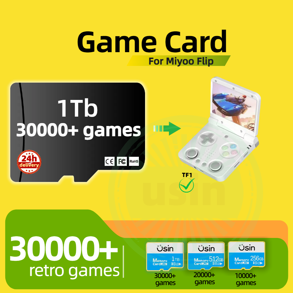 Memory Card Ps1 - Carte de jeu pour Miyoo Flip