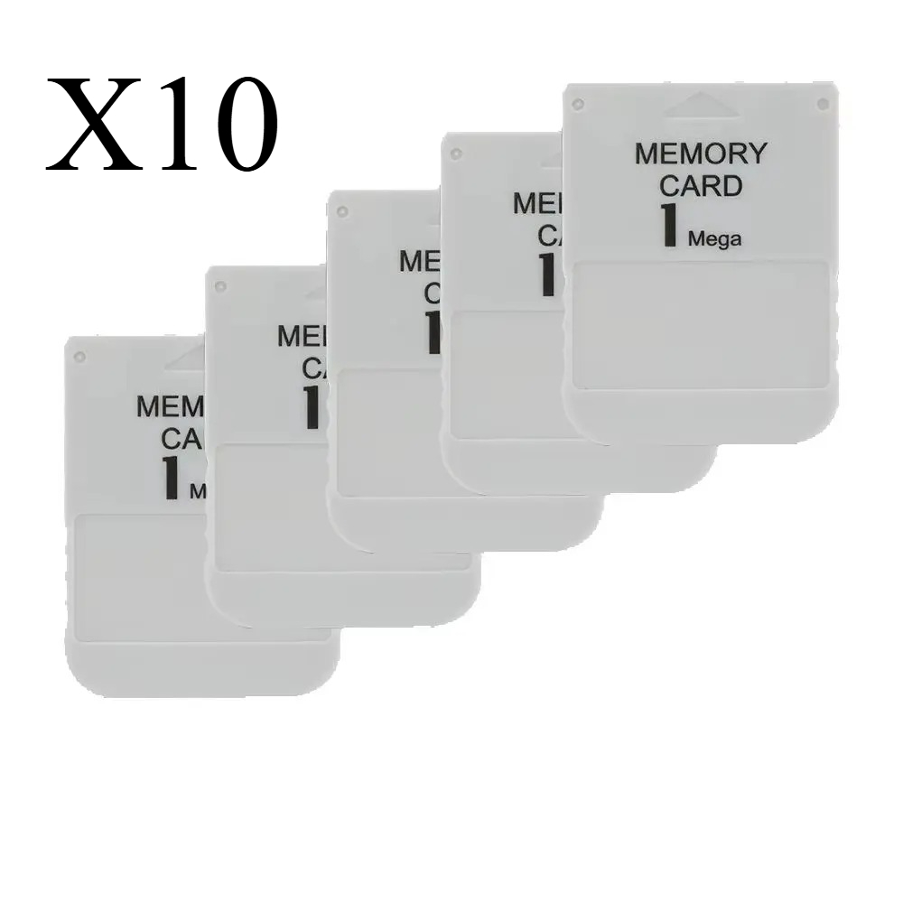 Memory Card Ps1 - 10x pour carte mémoire PS1 PS1