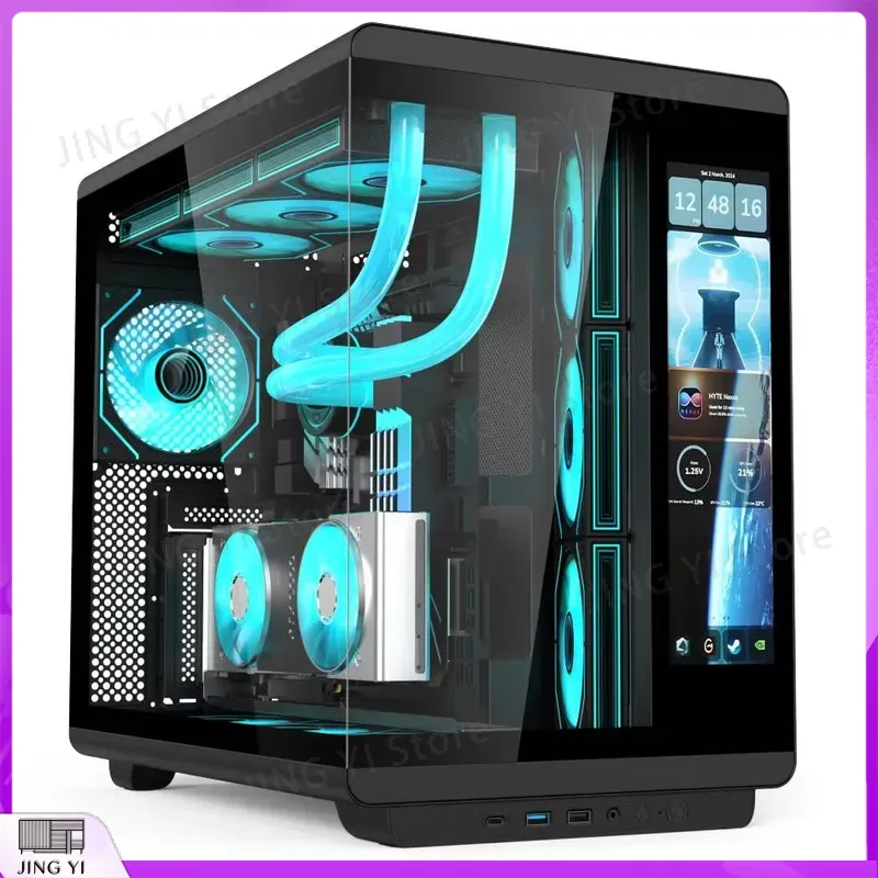 Retro Gaming Pc Case - Boîtier PC Gaming ATX avec écran