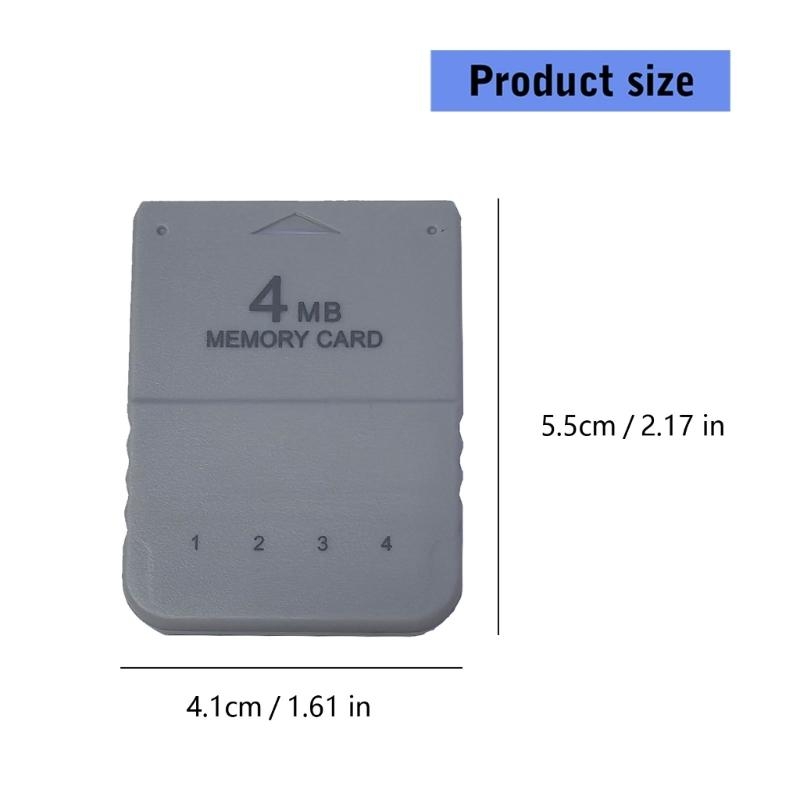 Carte mémoire légère 4MB 4Mega - Memory Card Ps1 avis et prix