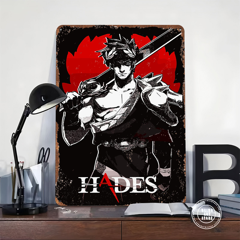 Affiche métallique Hades Game, - Retro Gaming Bar avis et prix