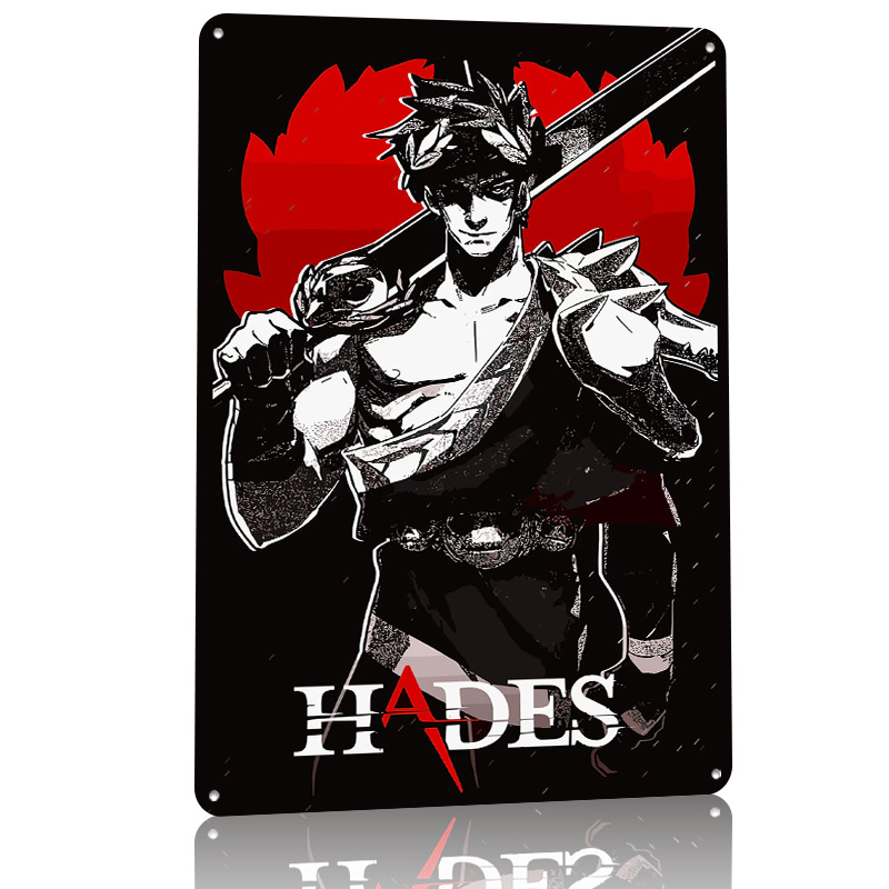 Affiche métallique Hades Game, - Retro Gaming Bar avis et prix