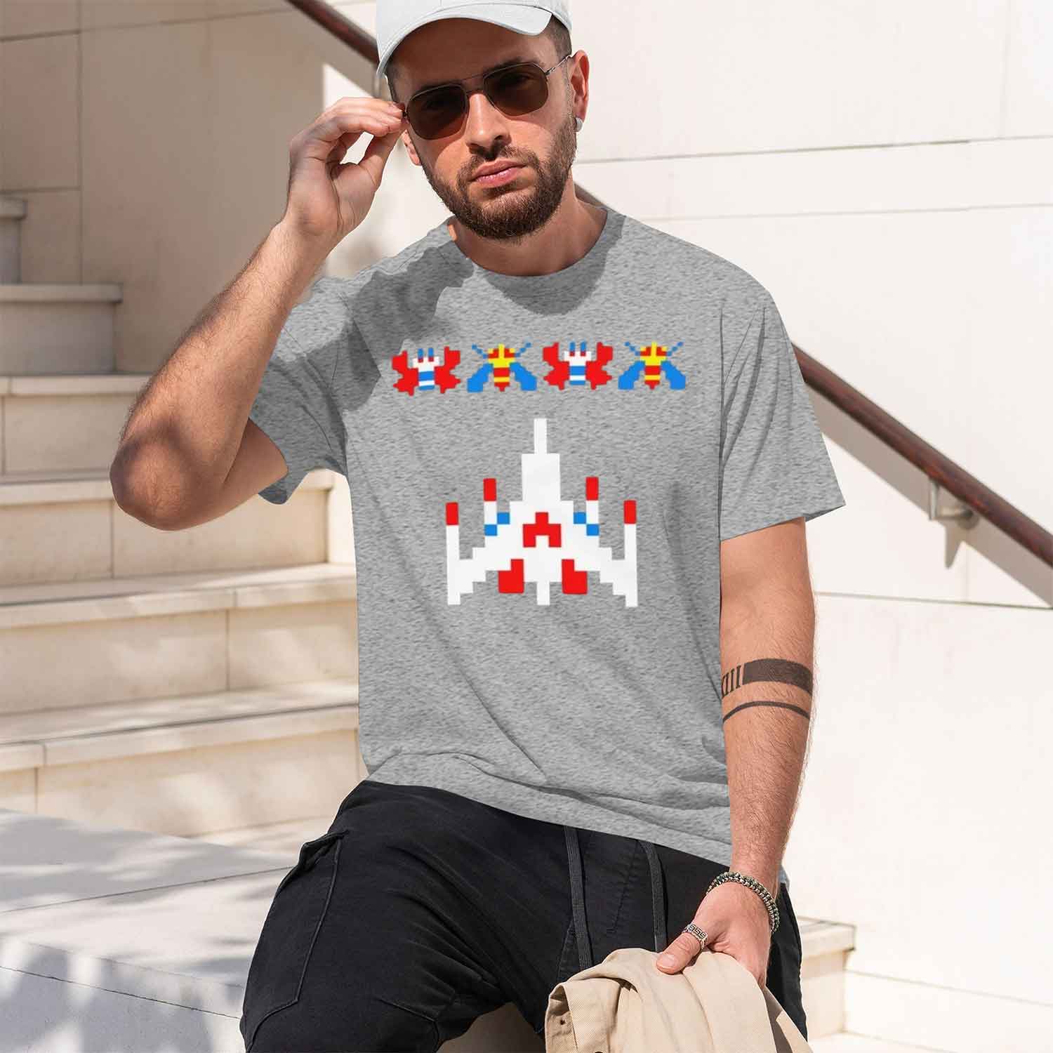 T-shirt vintage Galaga Invader - Retro Gaming Space avis et prix