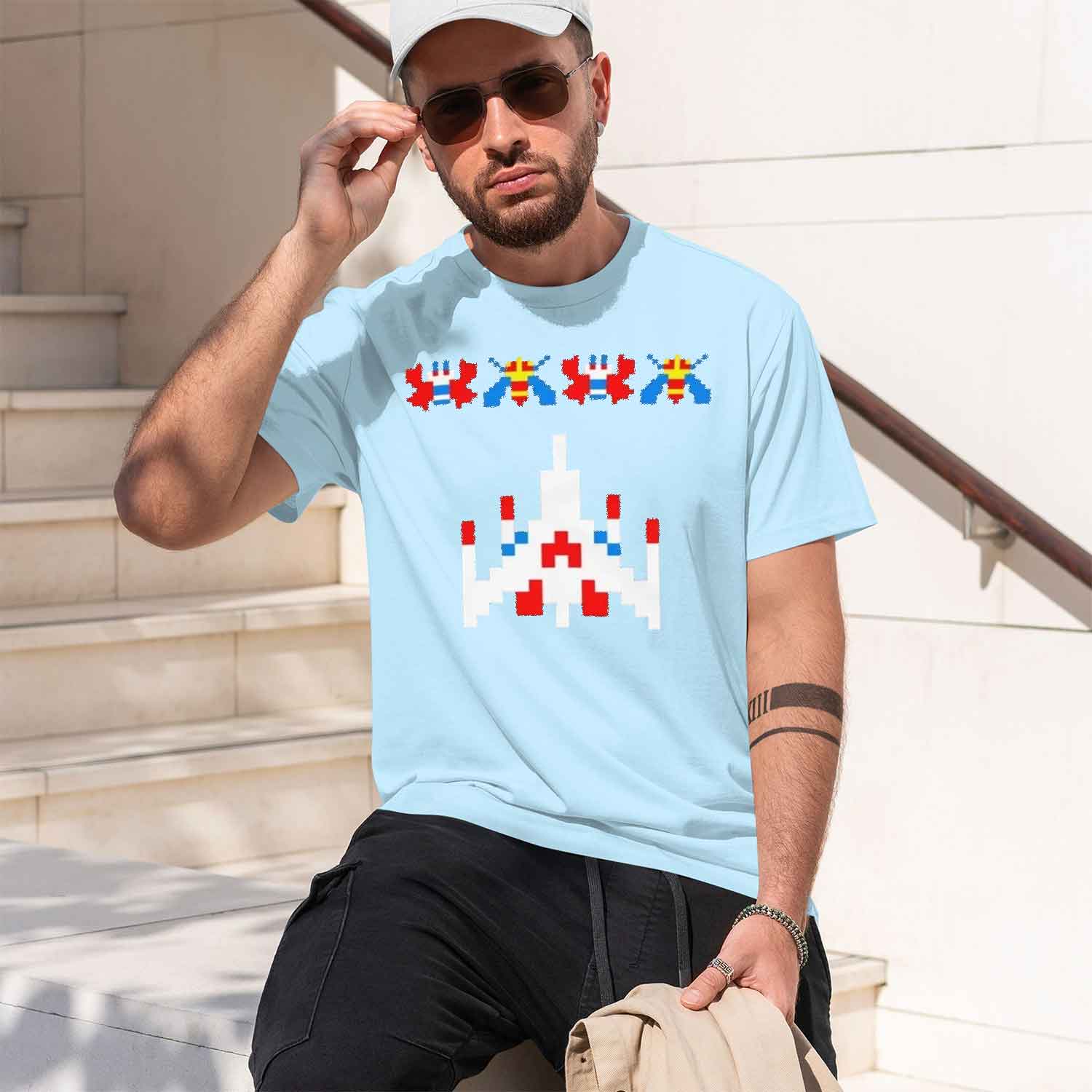 T-shirt vintage Galaga Invader - Retro Gaming Space avis et prix