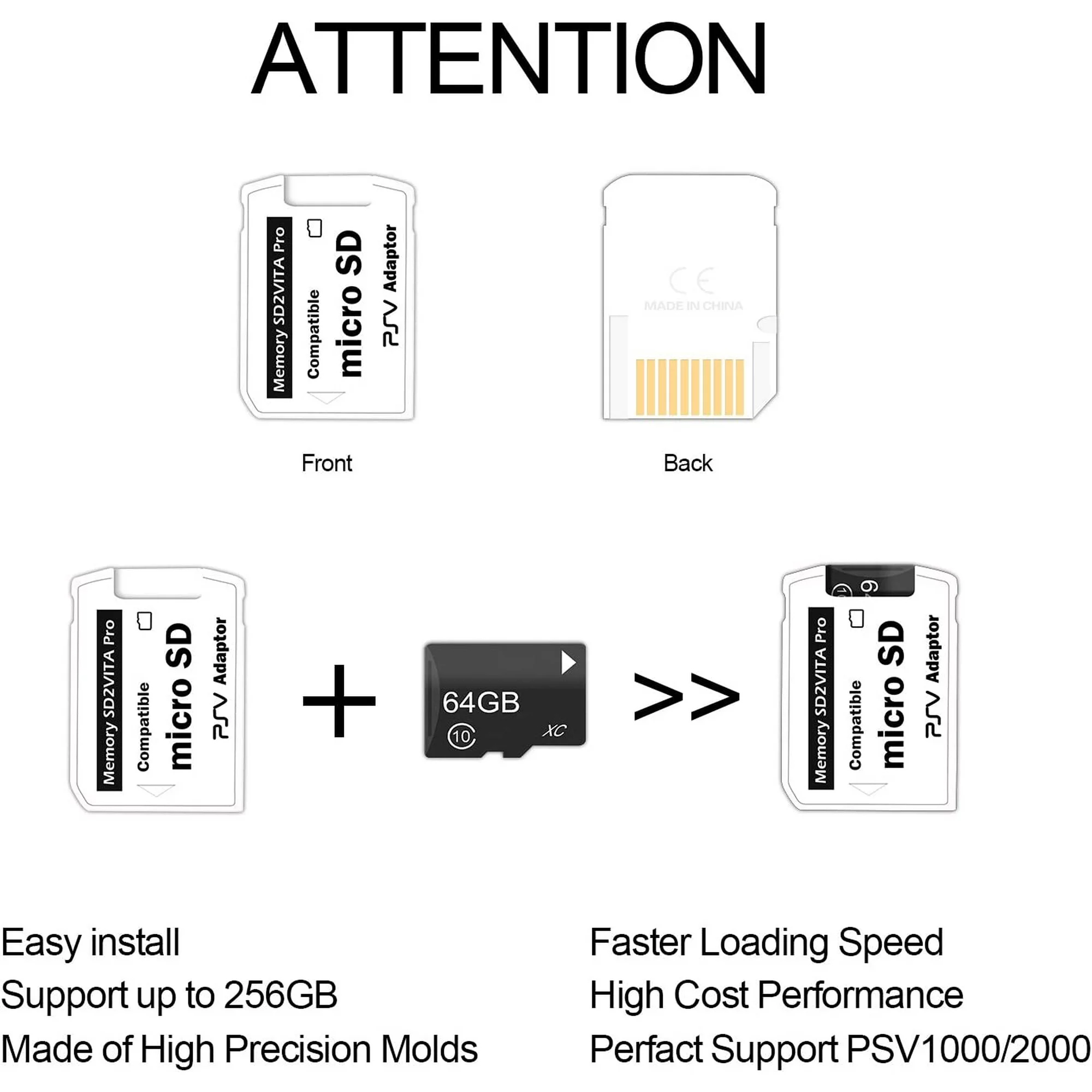 Adaptateur Sd2Vita Pro 3.0, Co - Memory Card Ps1 avis et prix