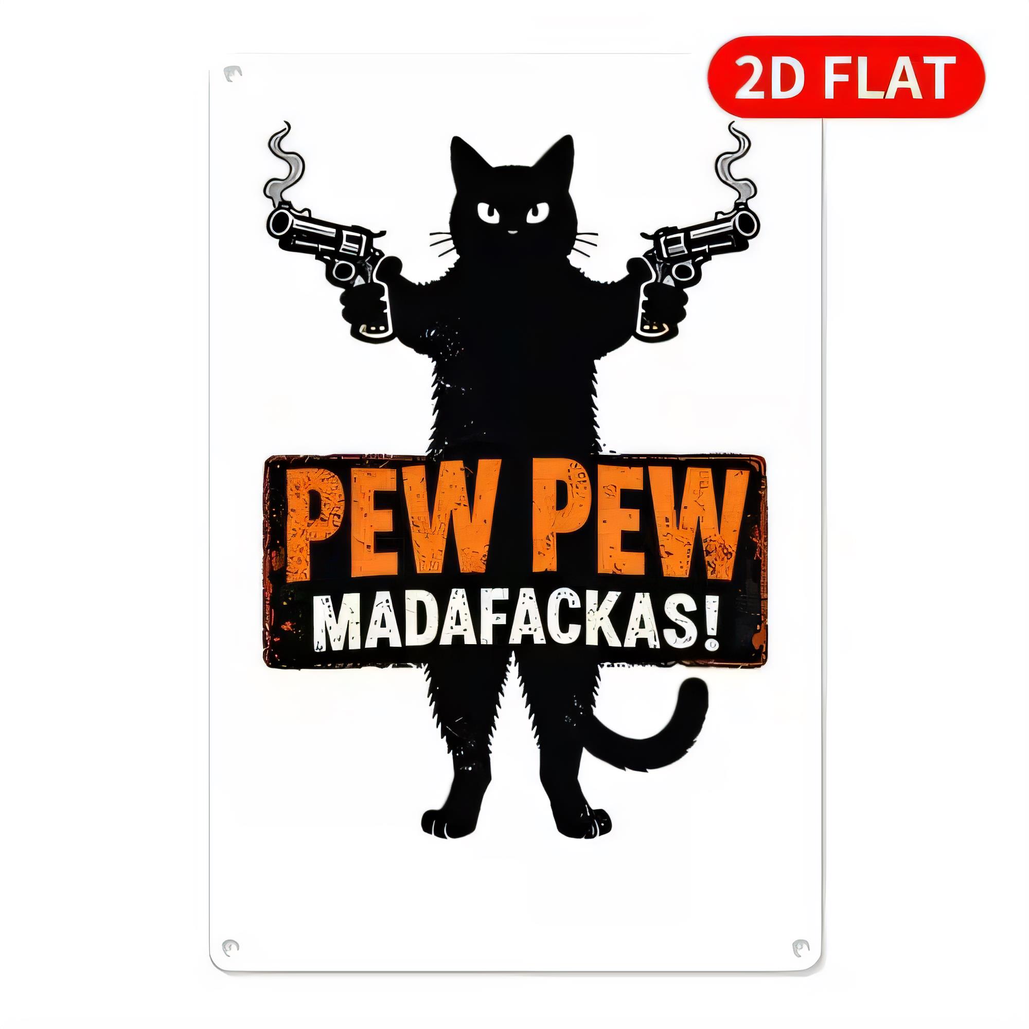 Plaque en métal Pew Pew Madafa - Retro Gaming Bar avis et prix