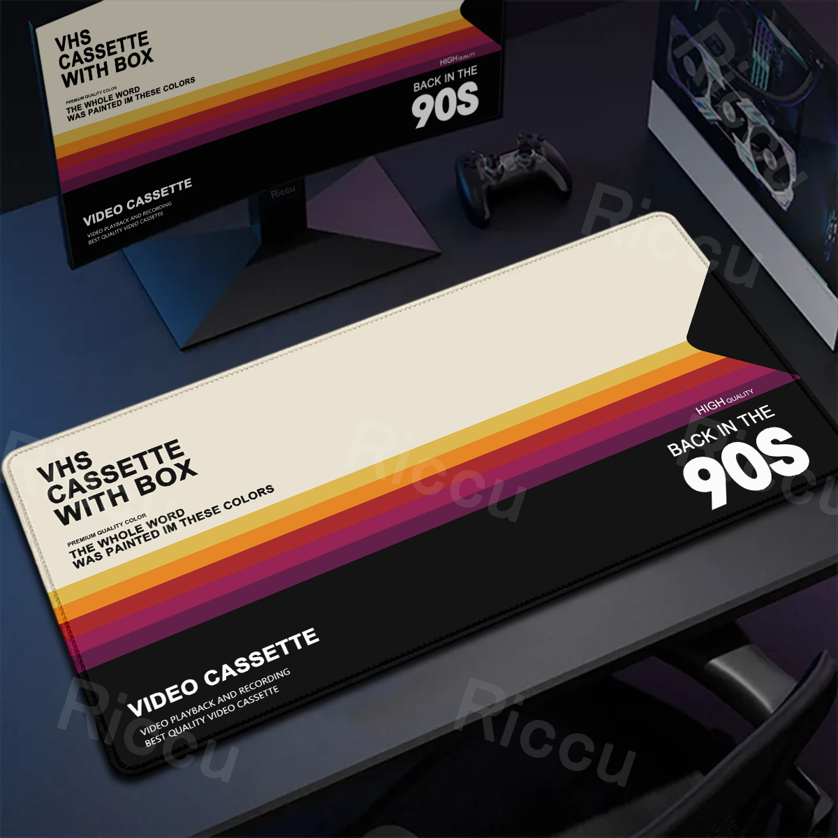 Tapis de souris Style VHS rétr - Retro Gaming Rug avis et prix