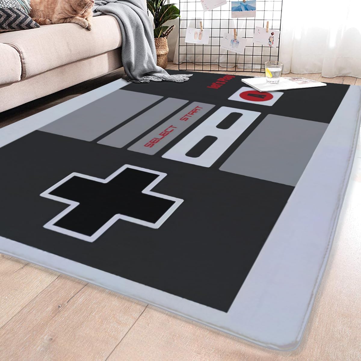 Tapis vintage sur le thème de  - Retro Gaming Rug avis et prix