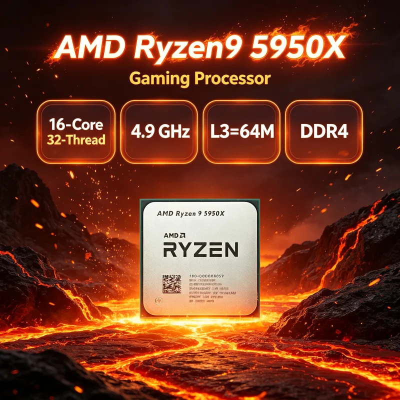 AMD Ryzen 9 5950X mais sans re - Amd Cpu Ryzen 9 avis et prix