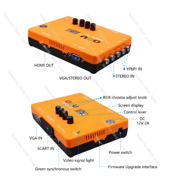 Convertisseur de scan ODV GBS- - Retro Gaming Videos avis et prix