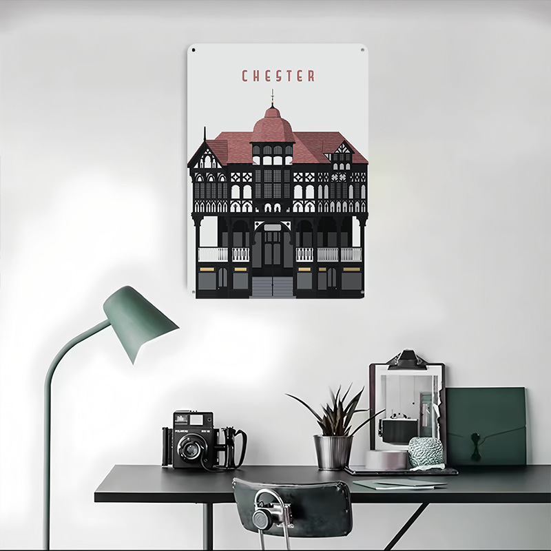 Affiche de voyage Chester impr - Retro Gaming Bar avis et prix