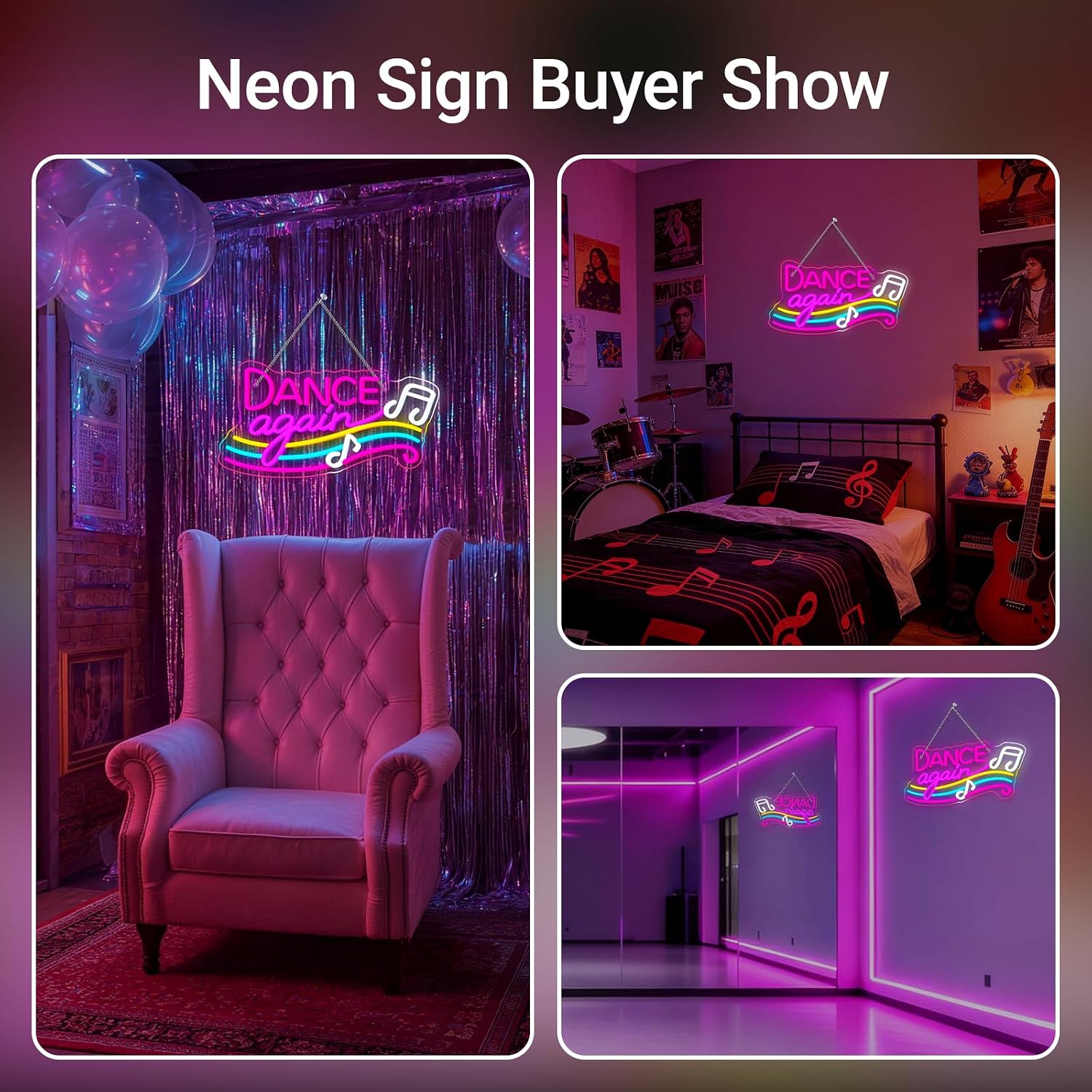 Enseigne néon LED Danse, alime - Retro Gaming Bar avis et prix