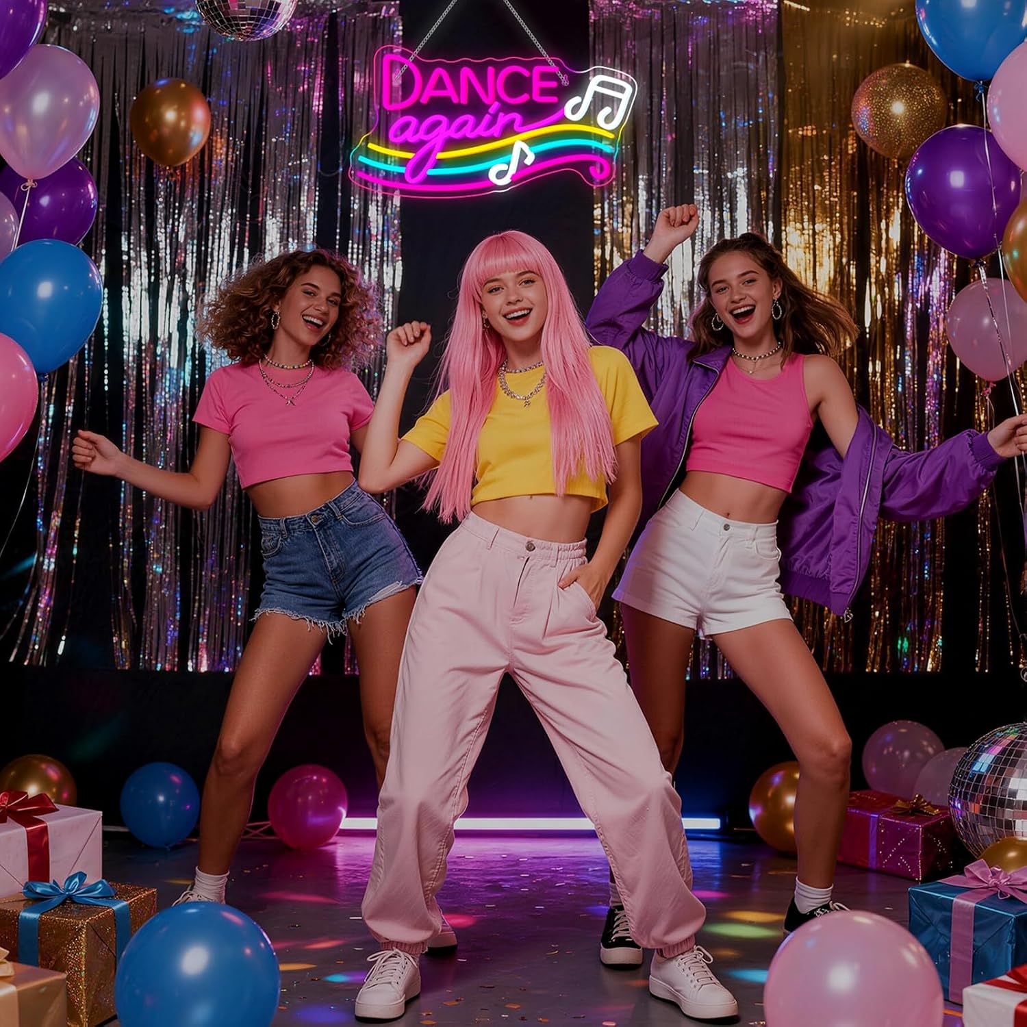 Enseigne néon LED Danse, alime - Retro Gaming Bar avis et prix