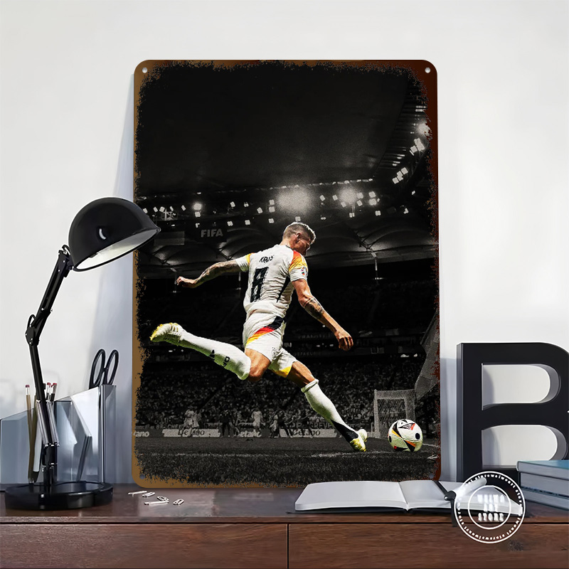 Kroos – affiche murale en fer  - Retro Gaming Bar avis et prix