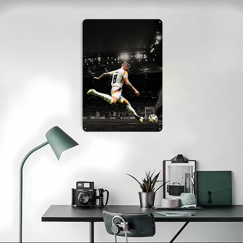 Kroos – affiche murale en fer  - Retro Gaming Bar avis et prix