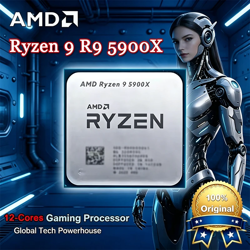 Processeur AMD Ryzen 9 5900X R - Amd Cpu Ryzen 9 avis et prix