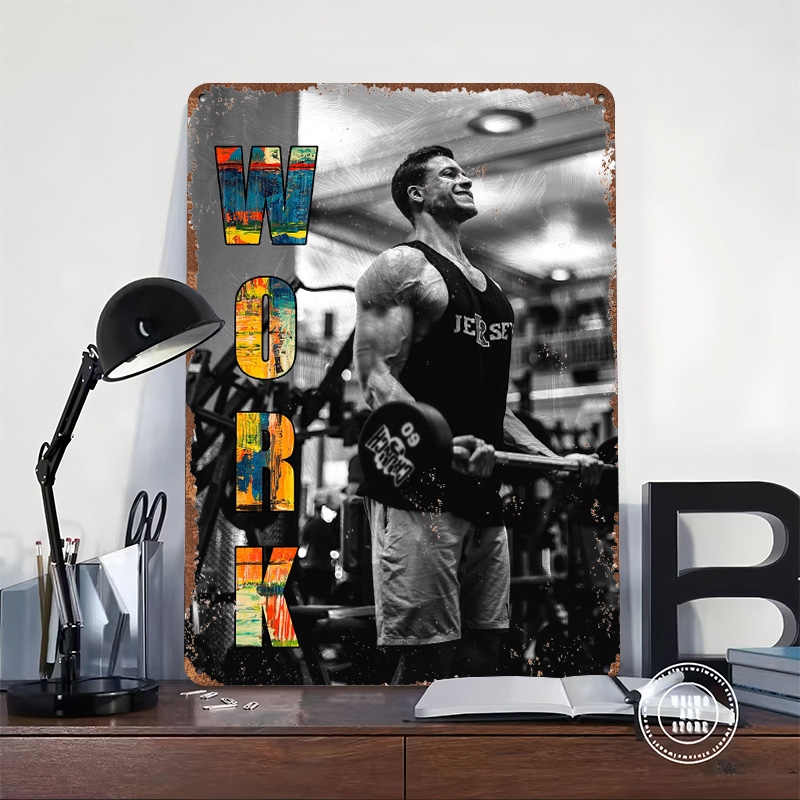 Affiche murale en métal GYM pe - Retro Gaming Bar avis et prix