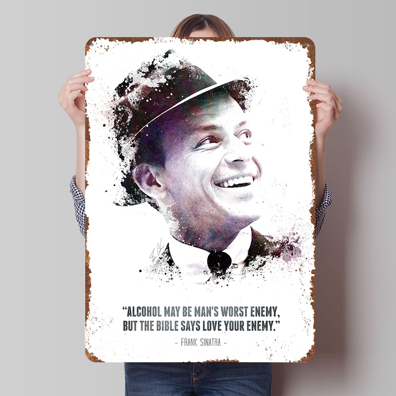 Frank Sinatra et ses citations - Retro Gaming Quotes avis et prix