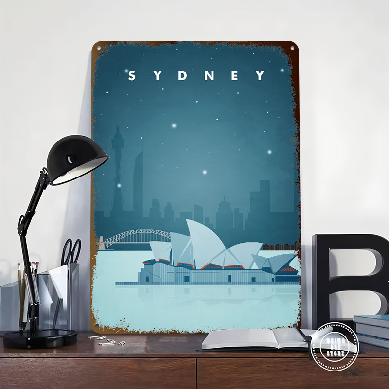 Affiche de voyage Sydney perso - Retro Gaming Bar avis et prix