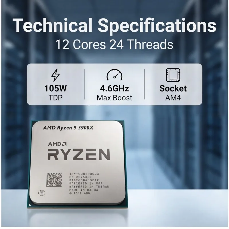 Processeur de jeu pour ordinat - Amd Cpu Ryzen 9 avis et prix