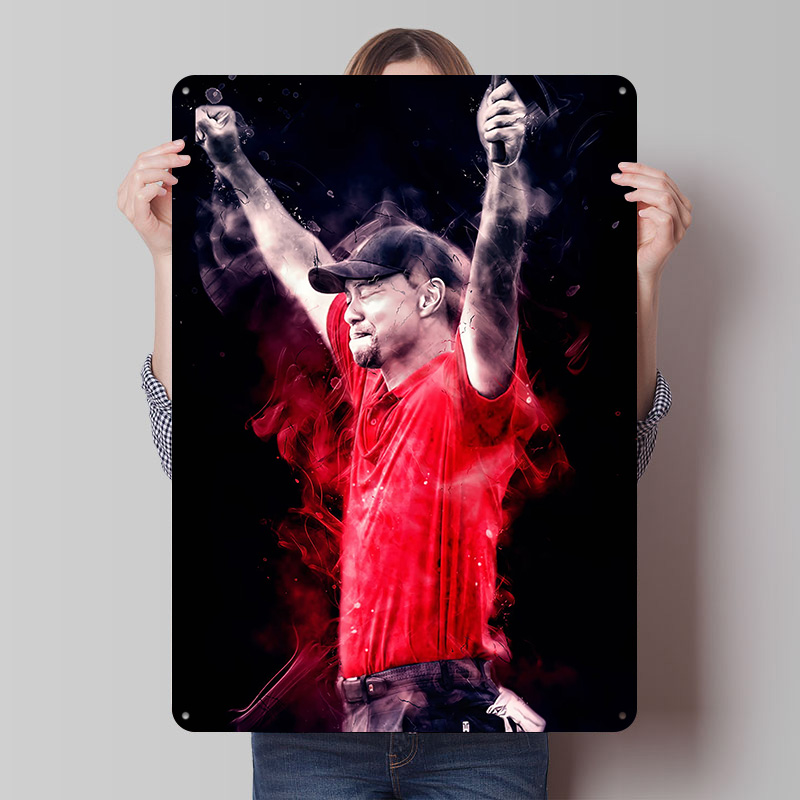 Affiche imprimée Tiger Woods,  - Retro Gaming Bar avis et prix