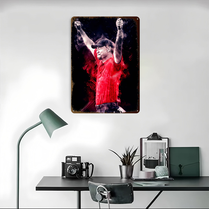 Affiche imprimée Tiger Woods,  - Retro Gaming Bar avis et prix