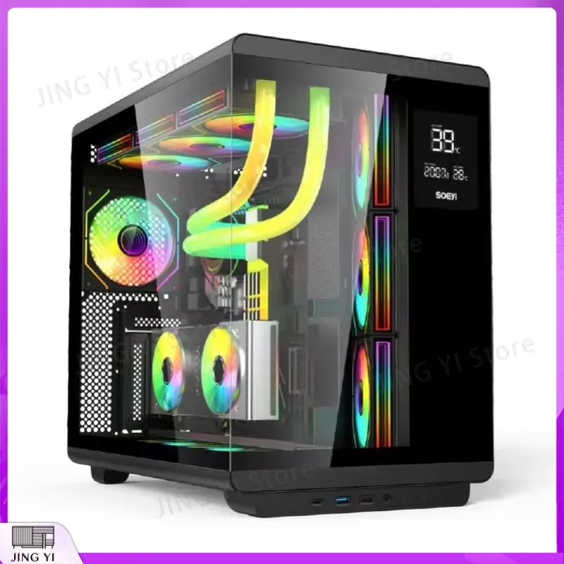 Boîtier PC Gaming ATX avec écr - Retro Gaming Pc Case avis et prix